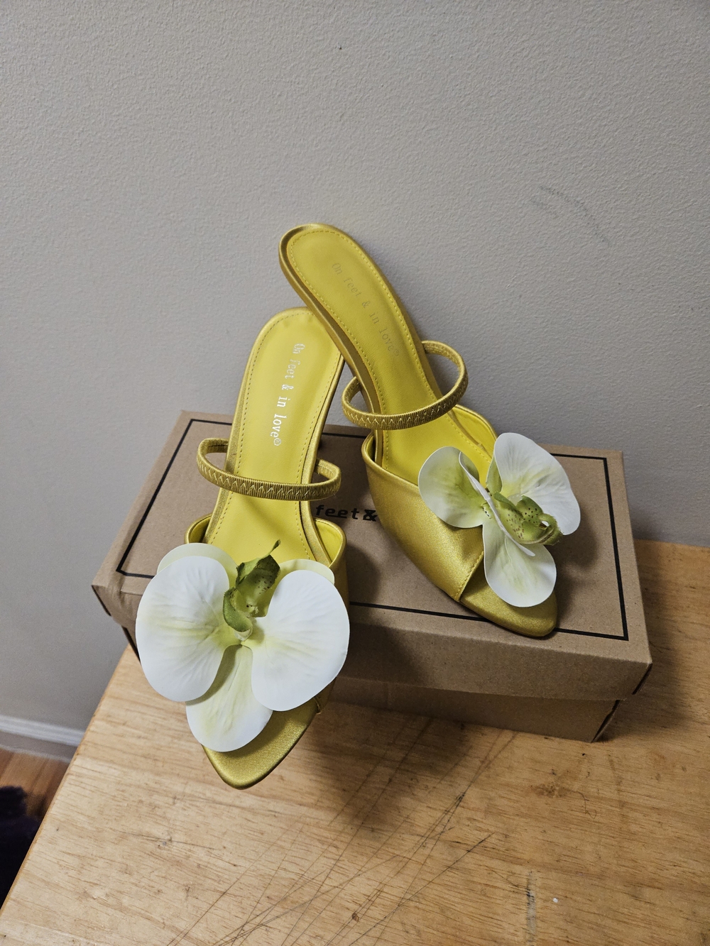 Floral Slide Heels for Women🌷